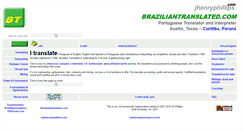 Desktop Screenshot of braziliantranslated.com